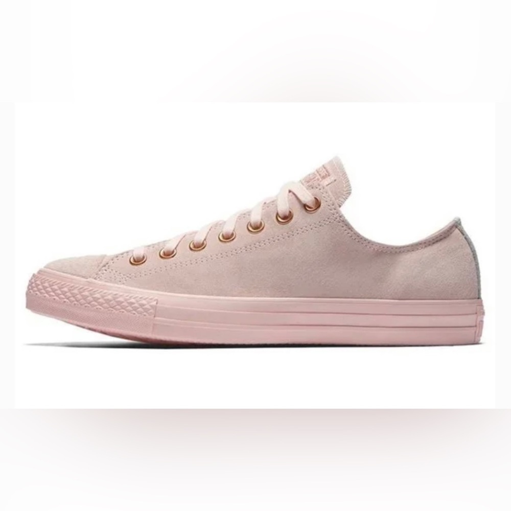 Converse Chuck Taylor All Star Suede Low Top Sneaker in Blush/Rose Gold UNISEX